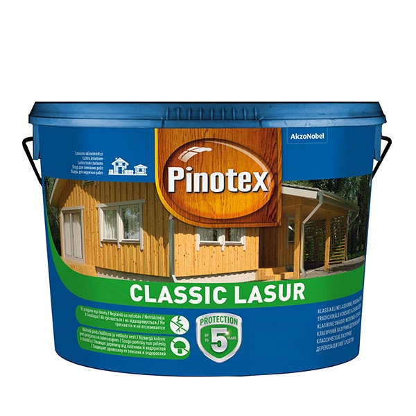 PINOTEX Classic Lasur AE tehnoloģija - oregons 10L